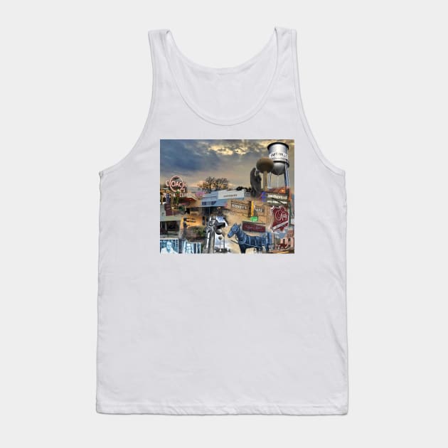 Smithville Texas Montage #2 Tank Top by rand0mity